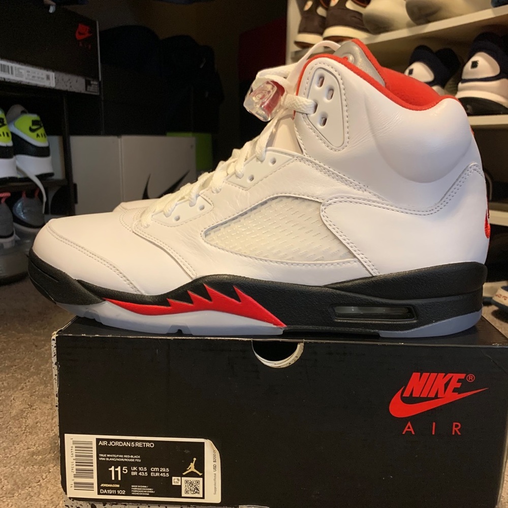Jordan 5 Retro Fire Red